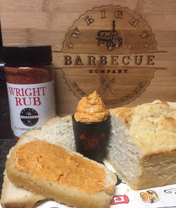 Beer Bread with Wright Rub Butter