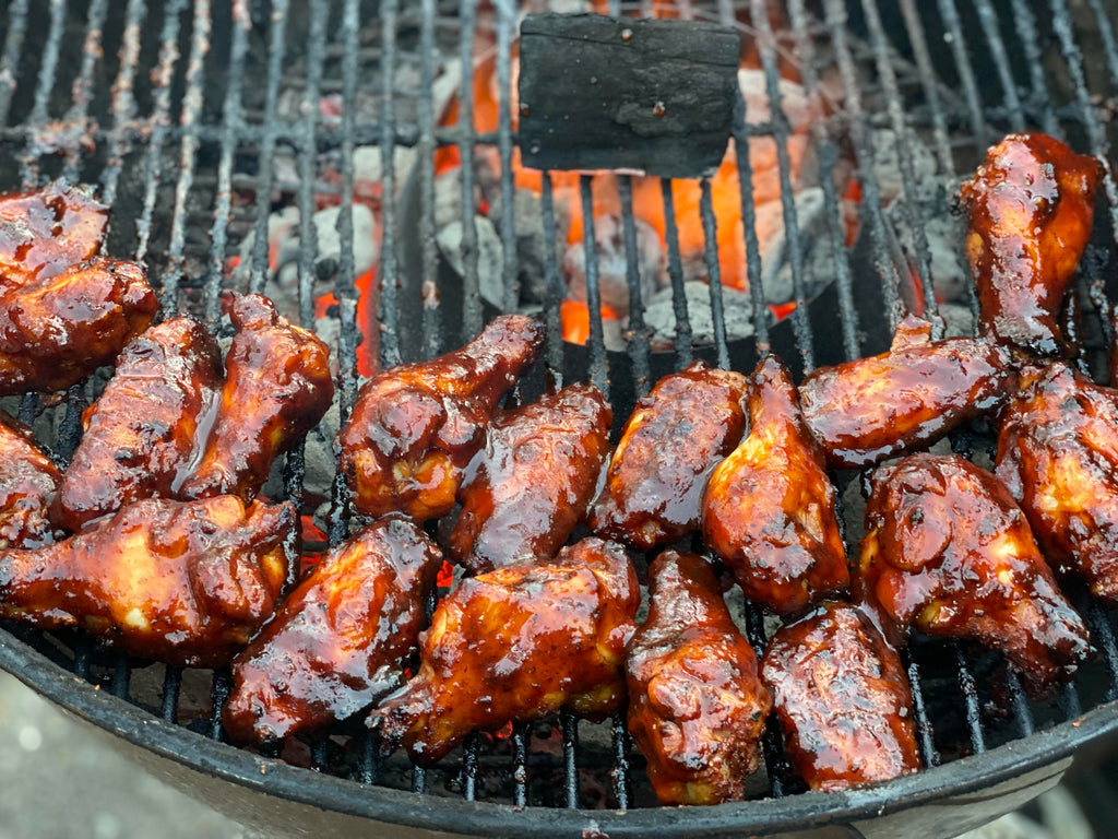 Peach Chipotle Wings