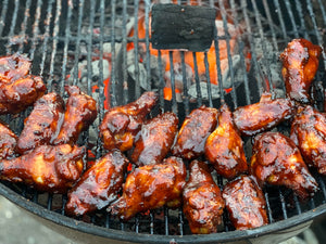 Peach Chipotle Wings