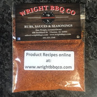 1.5oz Wright Rub All Purpose Sample Bag - Wright BBQ Company