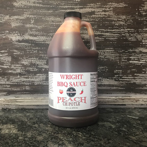 Half Gallon Peach Chipotle - Wright BBQ Company