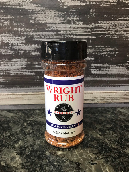 4.6oz Wright Rub Beef Lovers Blend - Wright BBQ Company